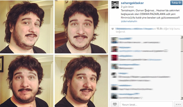 İşte Şahan Gökbakar'ın yeni tiplemesi!