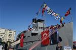 Çanakkale Zaferi’nin 100. Yıldönümü Nedeniyle Nusret Mayın Gemisi Gelin Gibi Süslendi