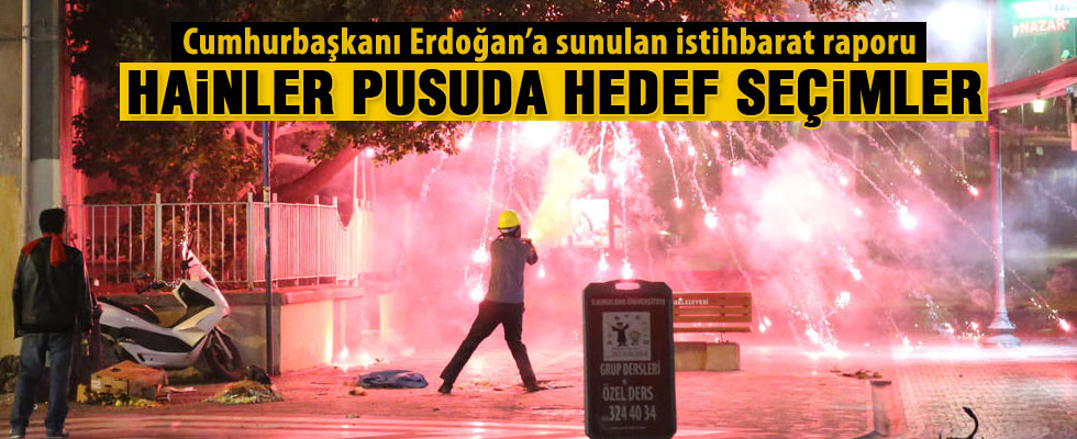 Huzur ve istikrarı bozmak isteyenler pusuda