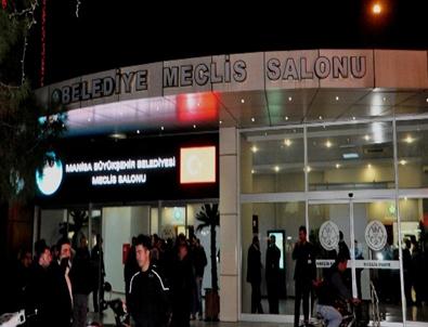 Manisa’da Meclis Toplantısında Arbede