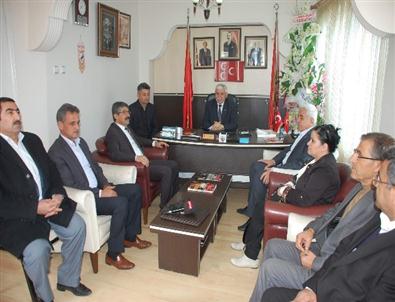 Ak Parti Teşkilatından, Mhp ve Dbp’ne Ziyaret