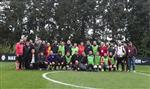 FUTBOL MAÇI - Galatasaray Teknik Heyeti İle Basın Mensupları Maç Yaptı