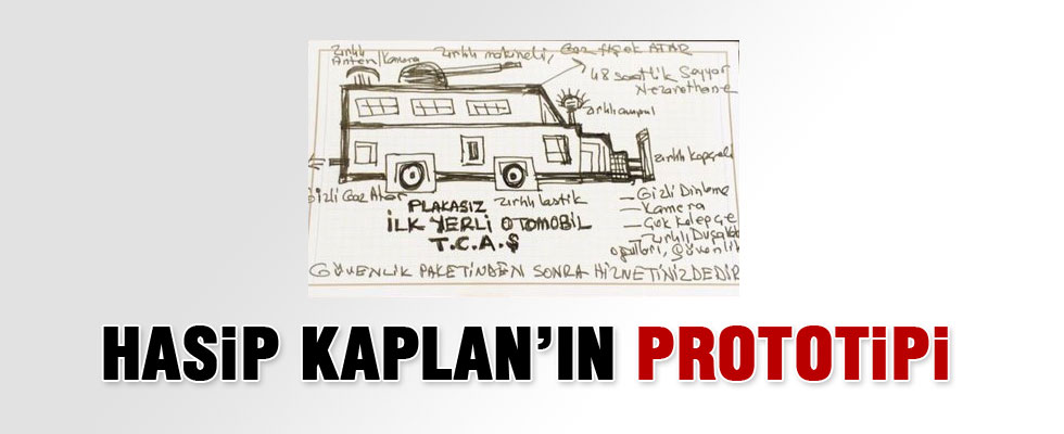 HDP'li Hasip Kaplan'dan ilk yerli otomobil