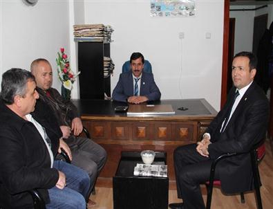 Karaca’dan Muhtarlar Derneği’ne Ziyaret