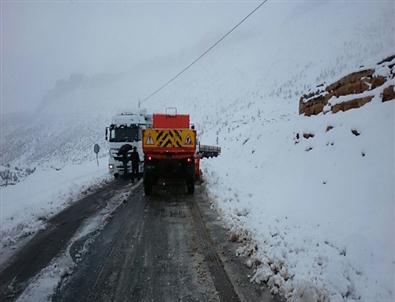 Kar Temizleme Aracı Devrildi Açıklaması