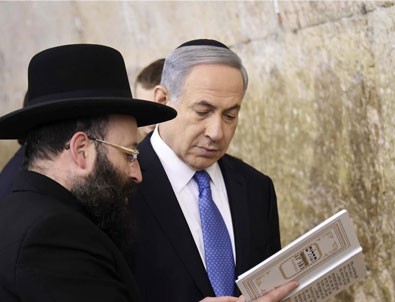 Netanyahu, Ağlama Duvarı'nı ziyaret etti