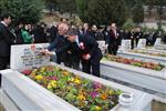 UFUK URAS - Şehit Mezarları Çiçeklerle Donatıldı