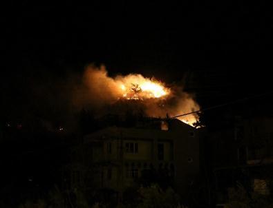 Hatay’da Çıkan Orman Yangınında Bir Mahallede Evler Boşaltıldı