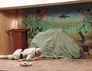 İmamlardan Çanakkale Konulu Tiyatro Oyunu