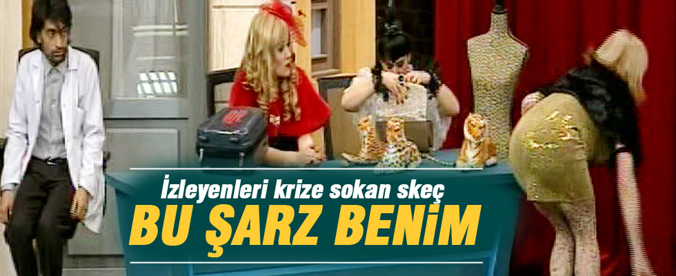 İzleyenleri krize sokan skeç
