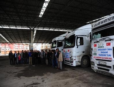 Aksaray İhh’dan 3 Tır Yardım