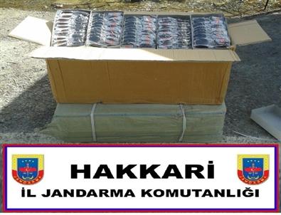 Hakkari’de Gümrük Kaçağı Güneş Gözlüğü Ele Geçirildi