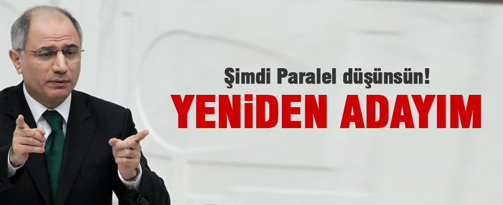 Efkan Ala: Bir daha ki dönem adayım...