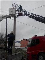 ELEKTRİK DAĞITIMI - Leylekler İçin Özel Yuva