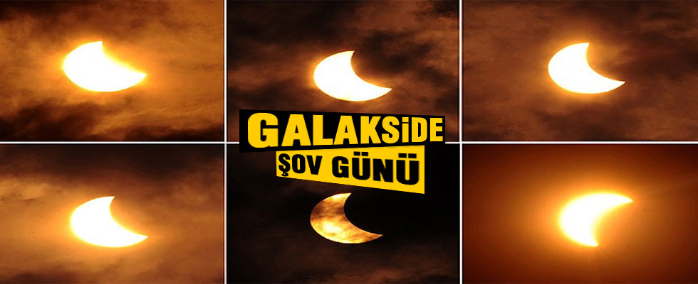 Dünya Güneş tutulmasını izledi