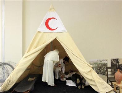 Kızılay’dan Sıhhiye Çadırı