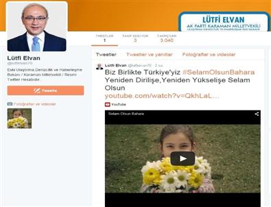 Lütfi Elvan İlk Tweet’ini Attı