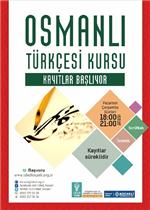 TÜRK MUSIKISI - Osmanlı Türkçesi Nisan Dönemi Kurs Başvuruları Başladı
