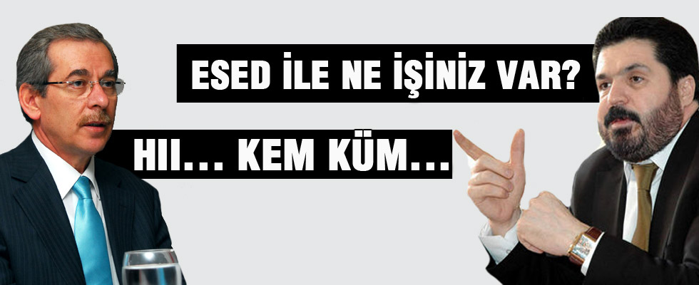 Savcı Sayan ile Abdüllatif Şener arasında sert kavga