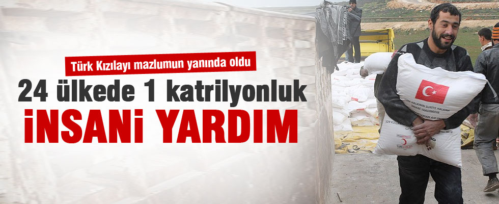 Türk Kızılayı mazlumun yanında oldu