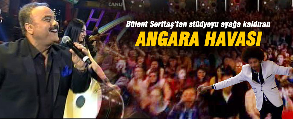 Beyaz Show'da Bülent Serttaş şov