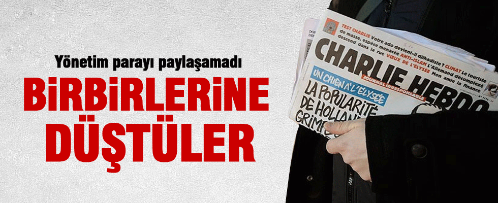 Charlie Hebdo Yönetiminde Anlaşmazlık