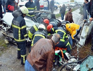 Kandıra Yolunda Feci Kaza Açıklaması