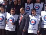 İŞ BIRAKMA EYLEMİ - Meteoroloji Çalışanları Eylemde