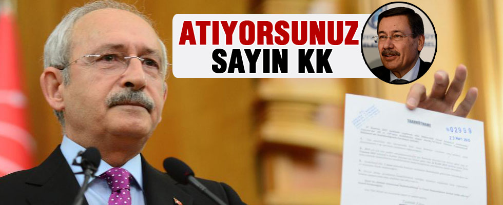 Melih Gökçek: Atıyorsun Kılıçdaroğlu