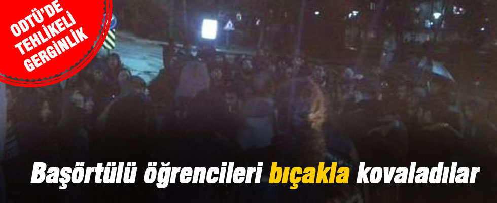 ODTÜ'de camiye giden öğrencilere saldırı