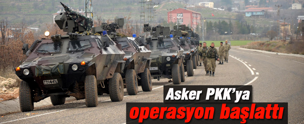 TSK, Mardin Kırsalında Operasyon Başlattı