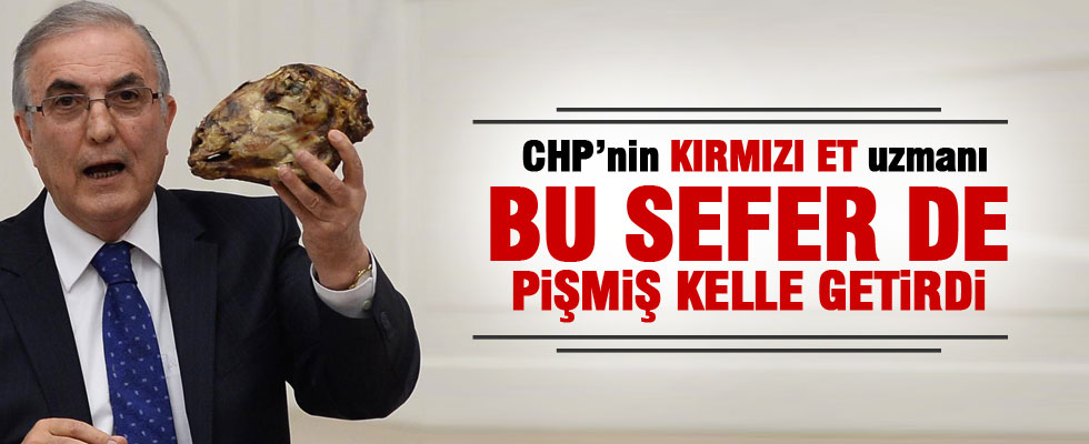 Chp’li Öğüt Meclis Kürsüsüne Pişmiş Kelle İle Çıktı