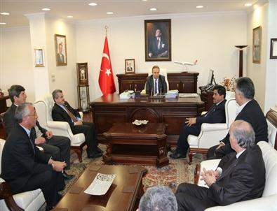 Ziraat Odasından Vali Fidan’a Hayırlı Olsun Ziyareti