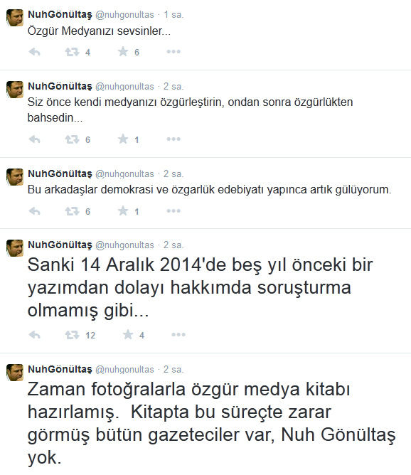 Nuh Gönültaş - Ekrem Dumanlı kavgası