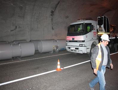 Amasra Tüneli’nin Fanları Takılıyor