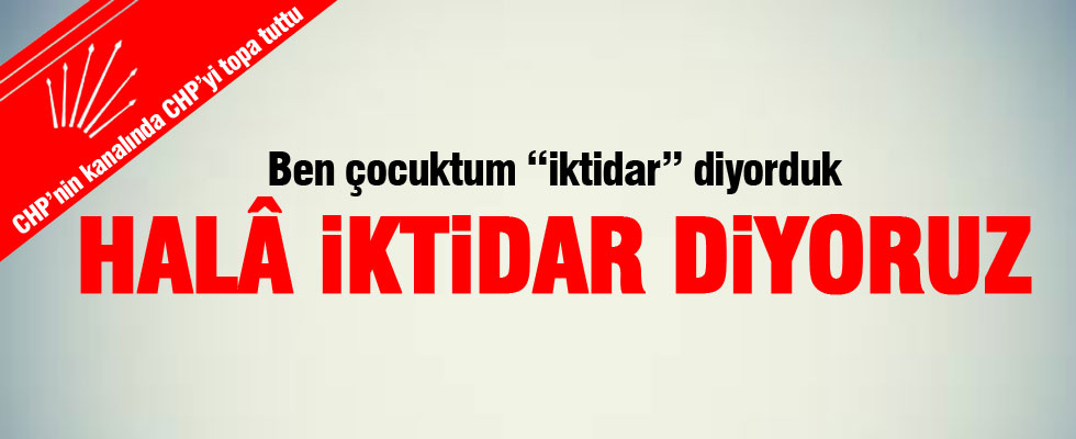 CHP'li aday adayı partisini topa tuttu