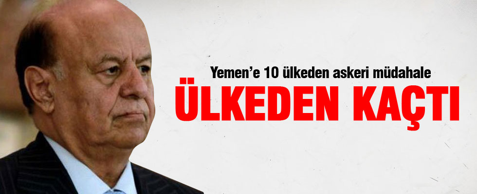 Devlet Başkanı ülkeden kaçtı!