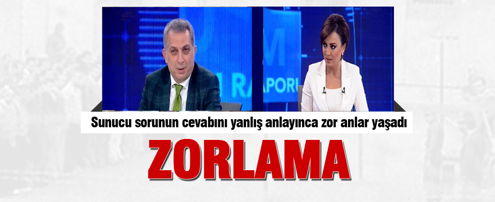 Sunucu cevabı yanlış anlayınca zor anlar yaşadı