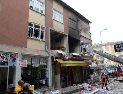 Ankara’da Doğalgaz Patlaması