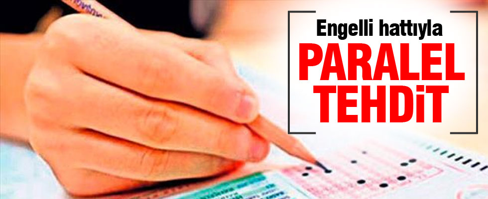 Engelli hattıyla Paralel tehdit