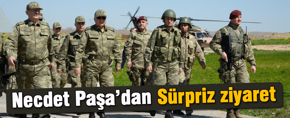 Genelkurmay Başkanı Özel ve Komutanlar Süleyman Şah Saygı Karakolu'nu Ziyaret Etti