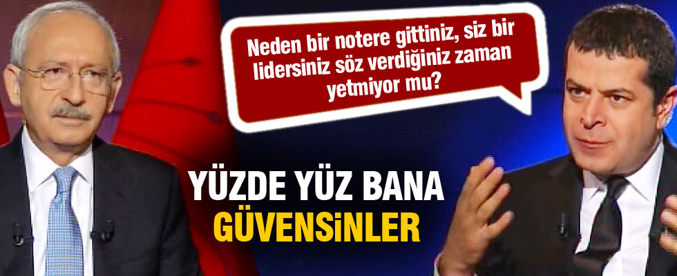 Kılıçdaroğlu'ndan bir garip açıklama