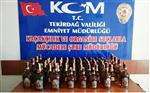 Tekirdağ’da Gümrük Kaçağı İçki Ele Geçirildi
