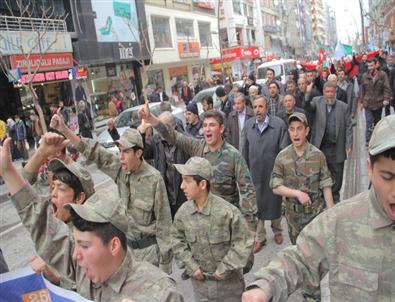 Agd’den Elazığ’da 'ümmet'Yürüyüşü