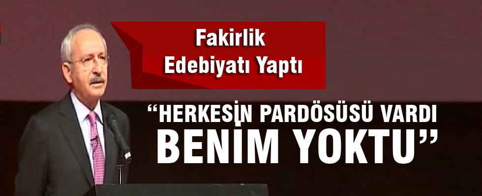 Kılıçdaroğlu: Pardösüm yoktu