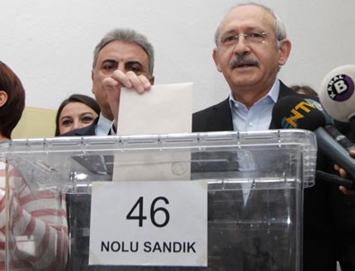 CHP Genel Başkanı Kılıçdaroğlu adayını seçti