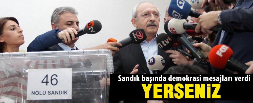 CHP Genel Başkanı Kılıçdaroğlu adayını seçti