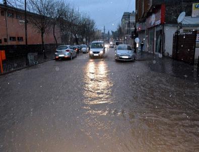 Siverek'te Yoğun Yağış