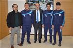 Erenler Güreş Spor Kulübünden Öztürk’e Teşekkür Ziyareti