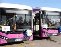 ÖZGECAN ASLAN - 'PembeOtobüs' seferlerine başladı